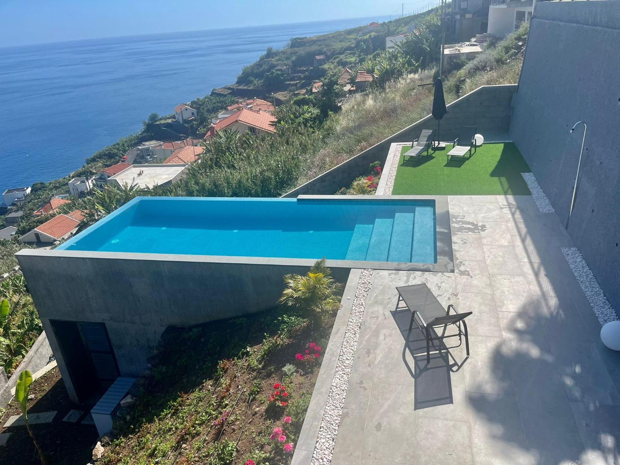 Apartamento Apartamento Mar Azul Calheta  Exterior foto
